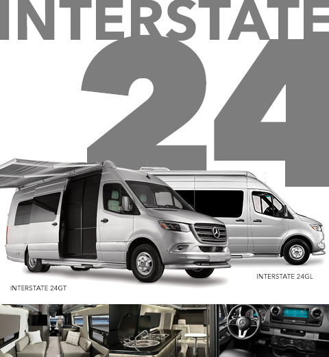 2021 Airstream Interstate 24GL & 24GT.