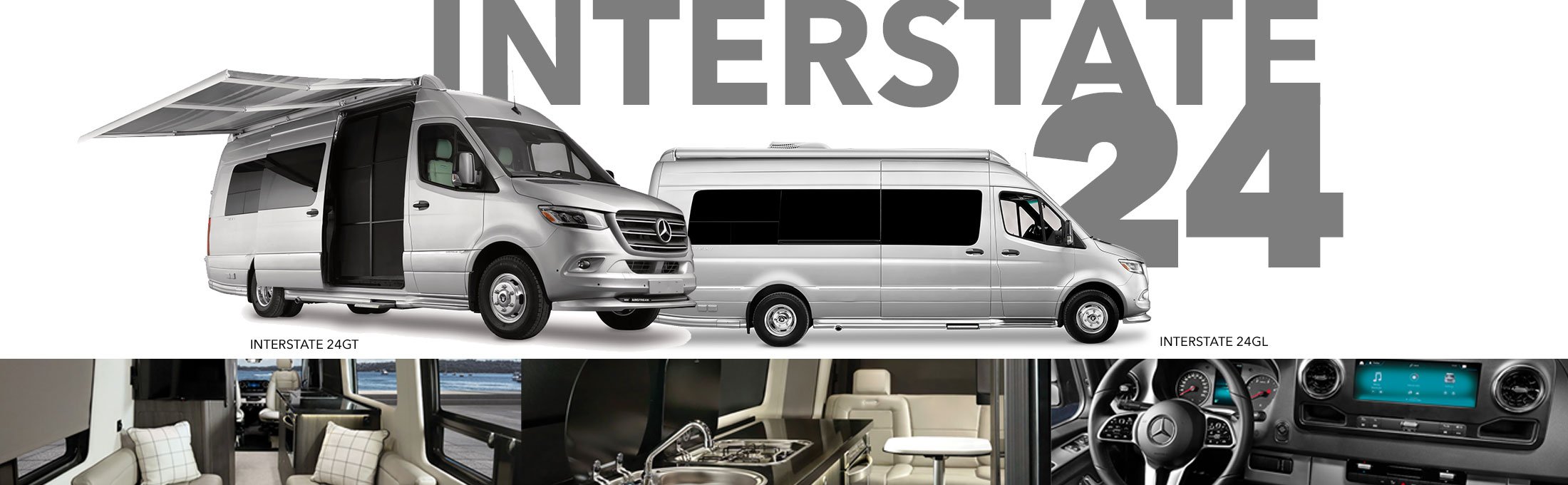 2021 Airstream Interstate 24GL & 24GT.