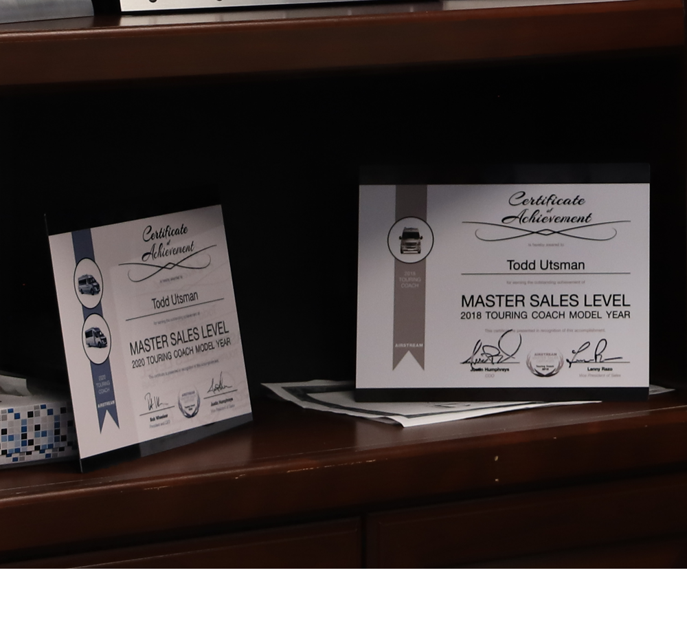 Todd's Certificates